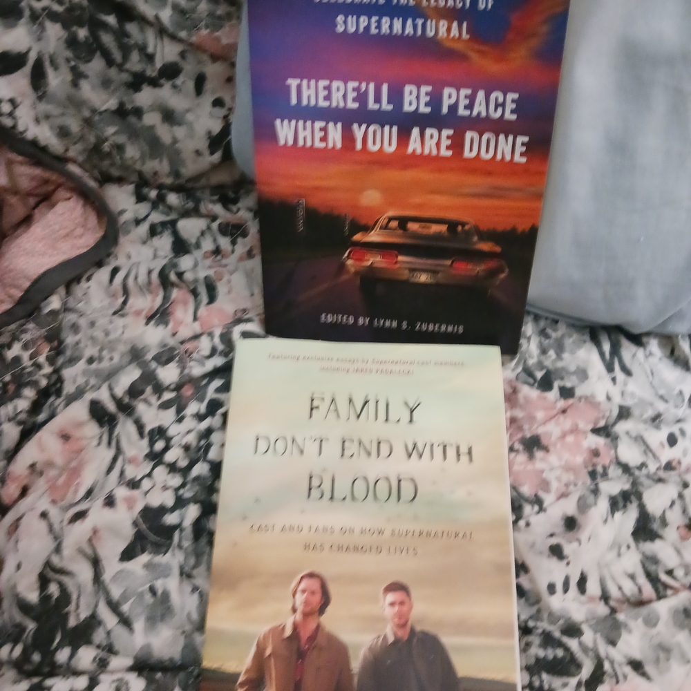 Supernatural Inspired Coffee Table Book Set. Brand New!
